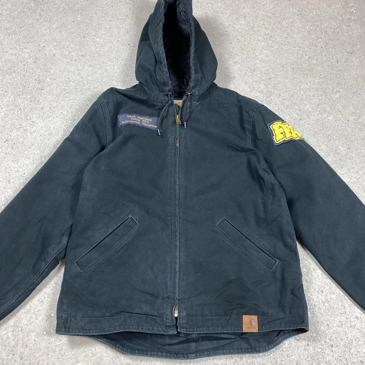 Vintage Carhartt active Jacket medium black