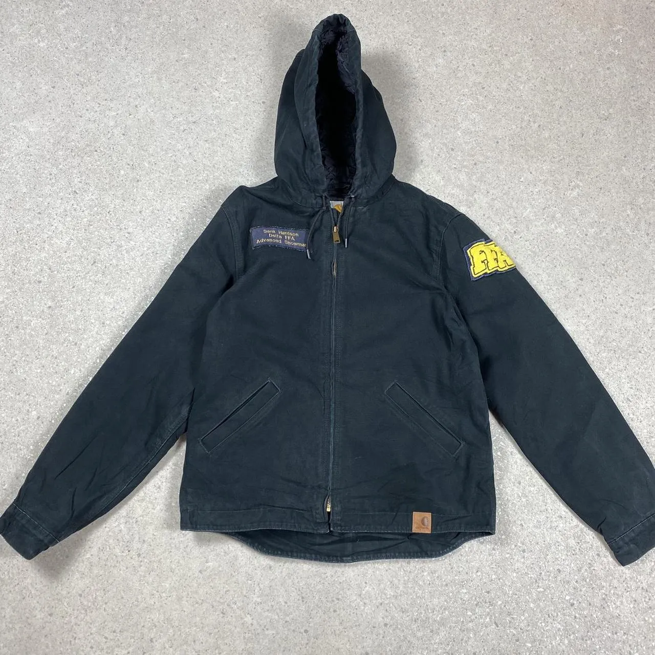 Vintage Carhartt active Jacket medium black