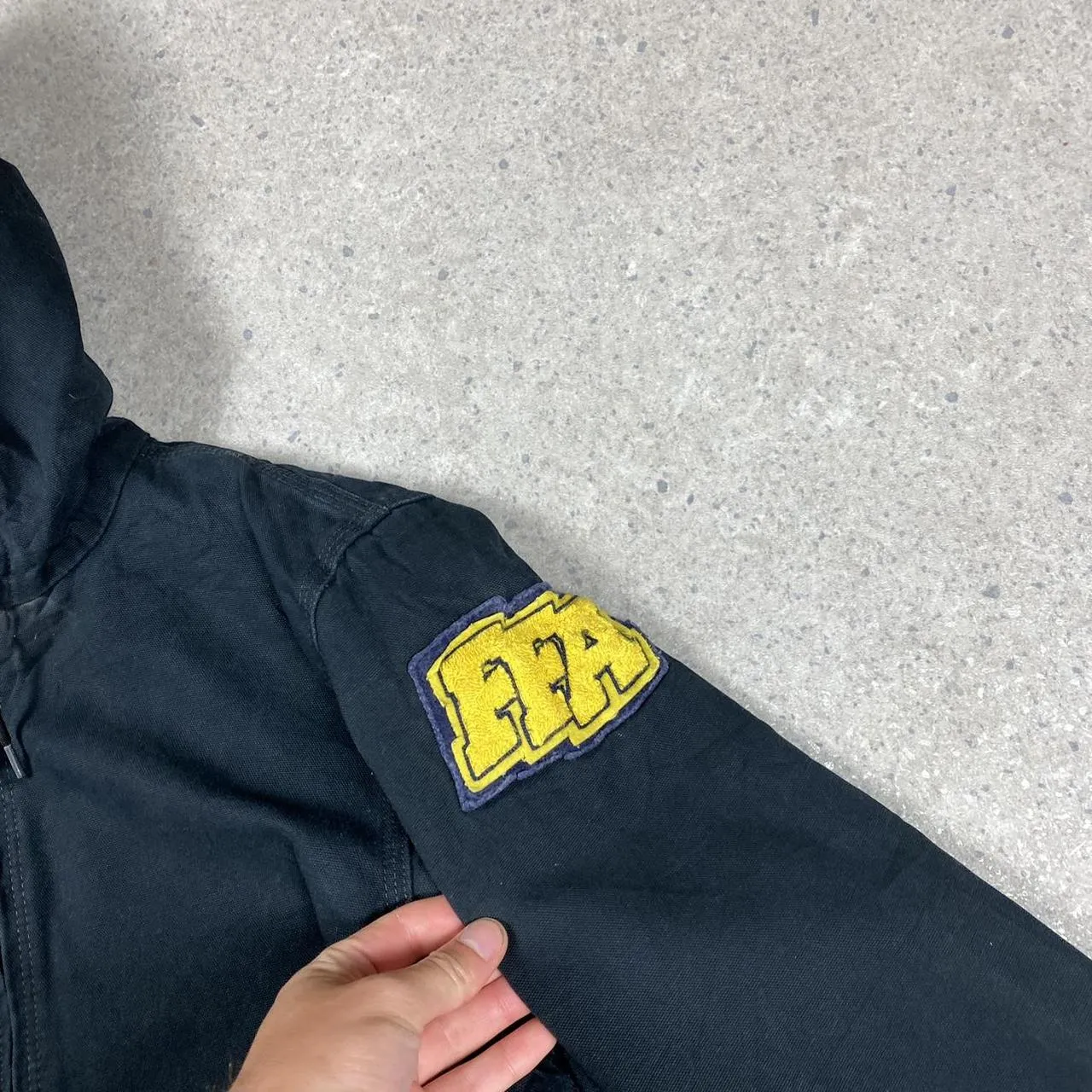 Vintage Carhartt active Jacket medium black