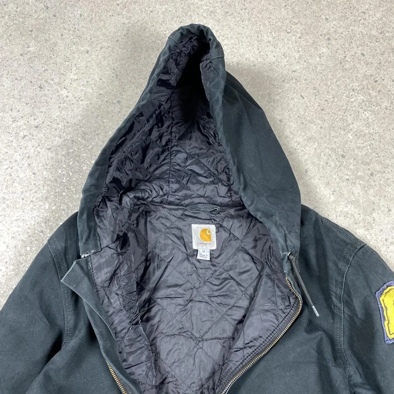 Vintage Carhartt active Jacket medium black