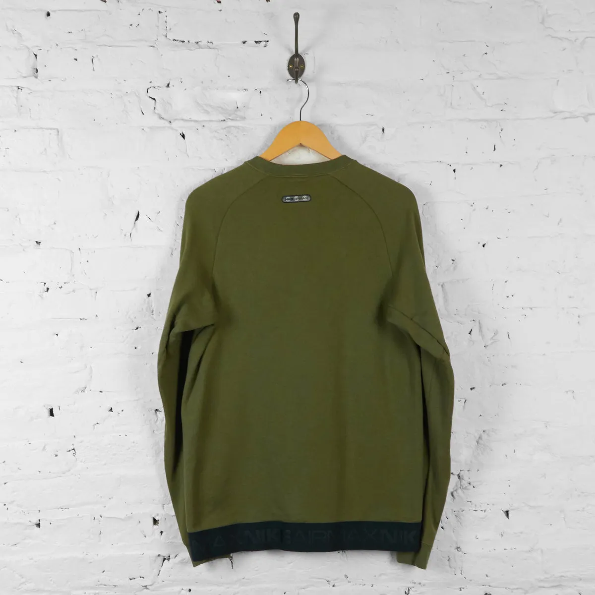 Vintage Nike Air Max Sweatshirt - Khaki - M