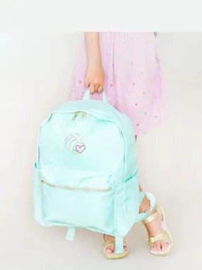 Viv & Lou Volleyball Mint Charlie Backpack