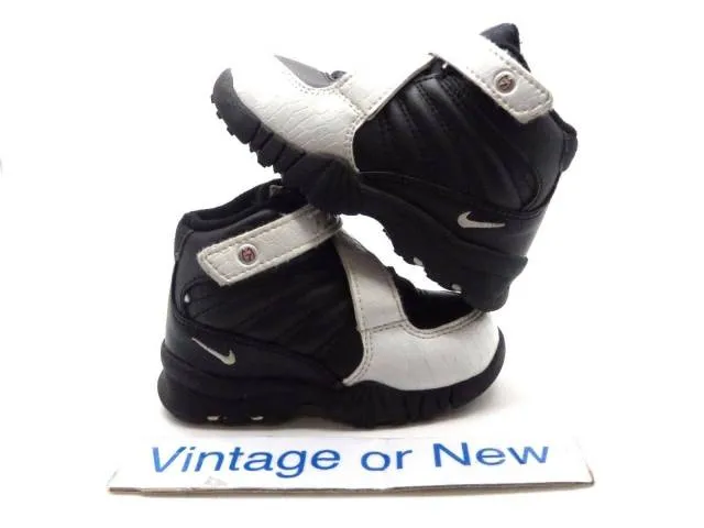 Vtg og nike air zoom vick iii 3 black white varsity red td 2005 sz 5.5c