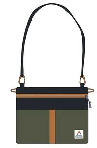 Waypoint Cross Body Bag - True Black/ Khaki