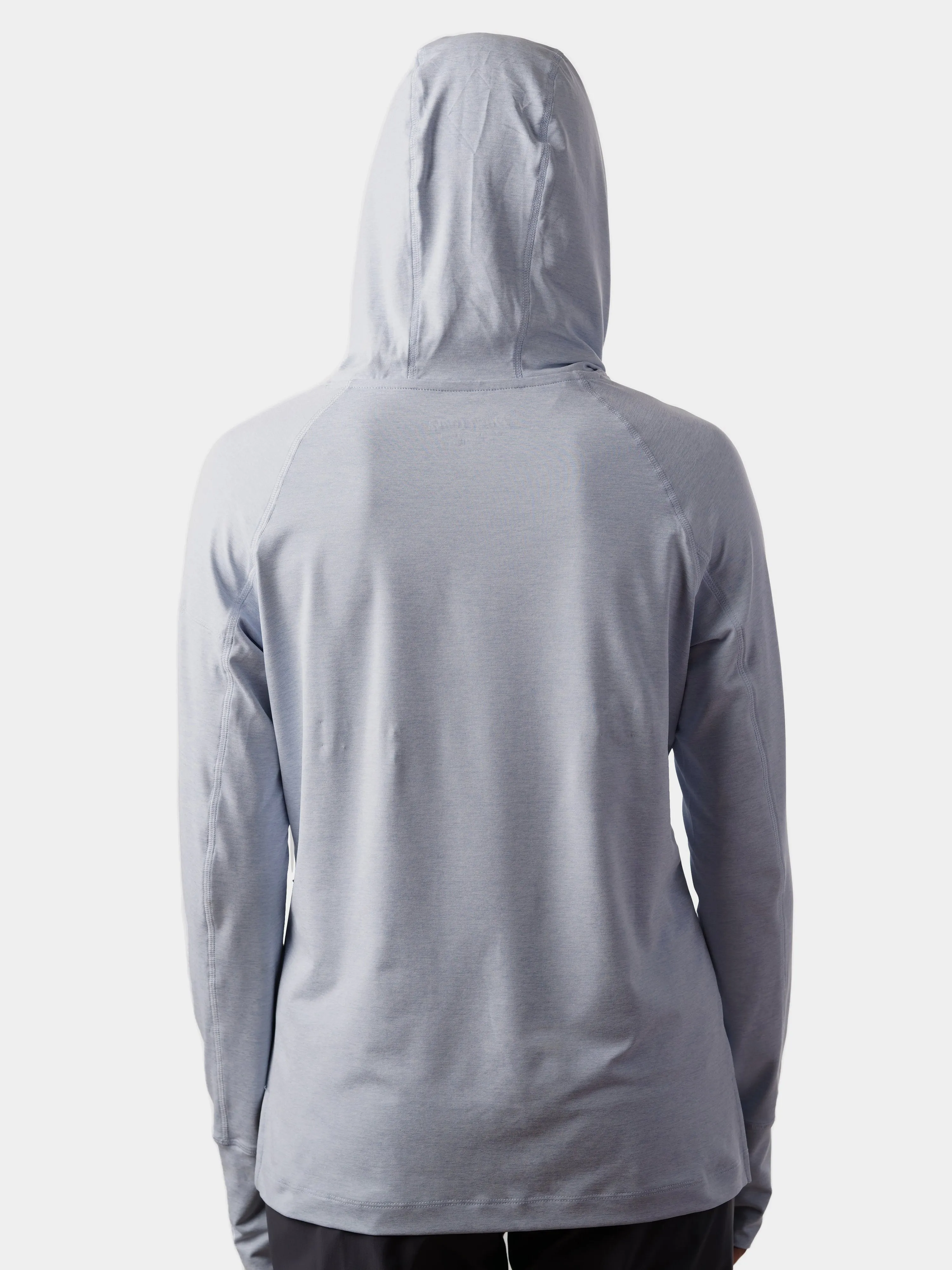 W's Rockport Hoodie Heathered Clear Skies