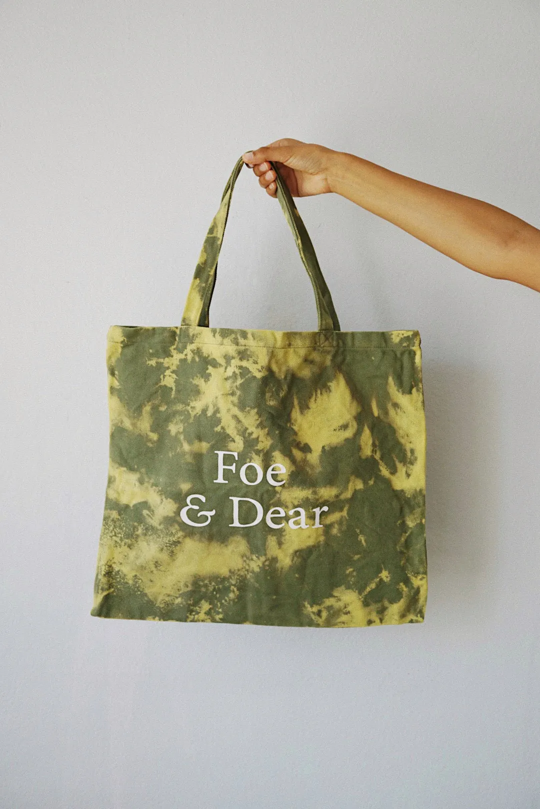 XL Tie Dye Logo Tote