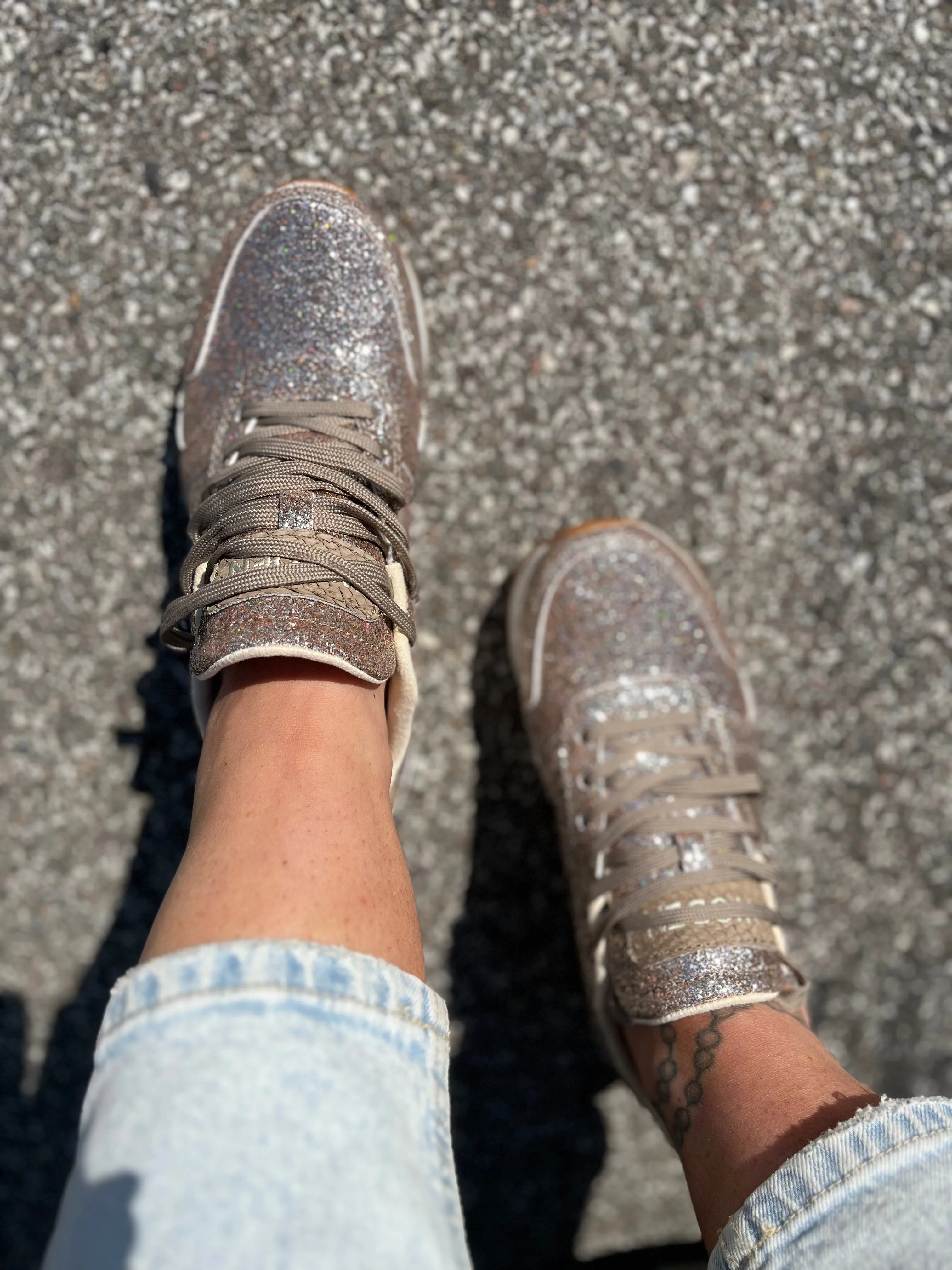 Ydun Icon Glitter | Multi | Sneakers fra Woden